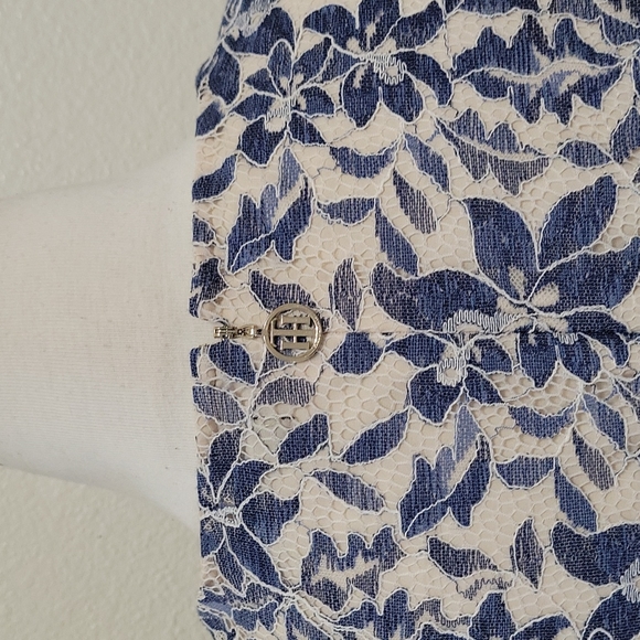 Tommy Hilfiger blue lace flare dress size 8 - Picture 5 of 10